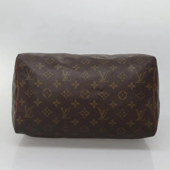 LOUIS VUITTON Monogram Speedy 30 Hand Bag M41526 LV Auth 138685 - Picture 7 of 16